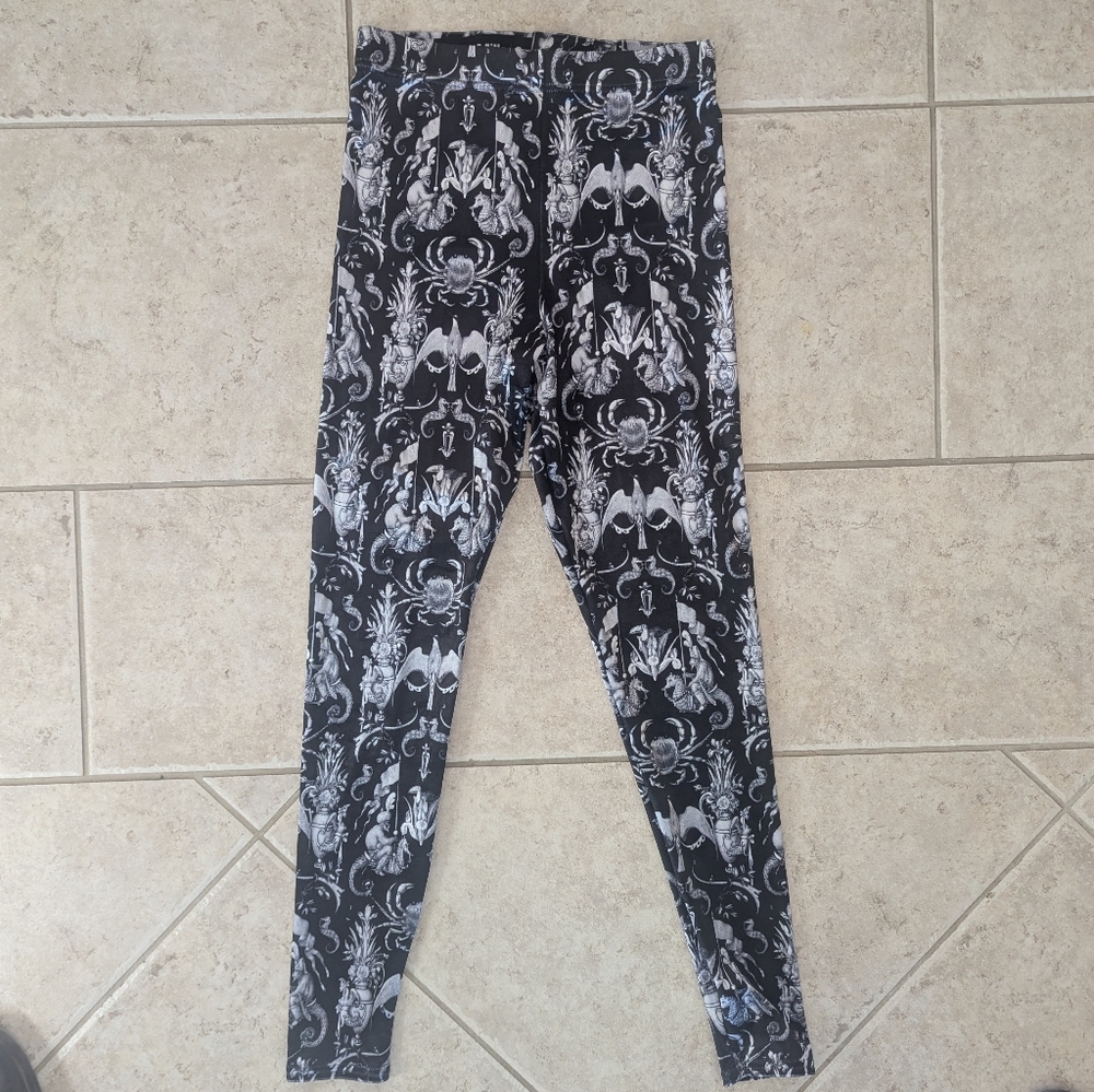 Sea Monkeys Black Milk Leggings Limited Size Small